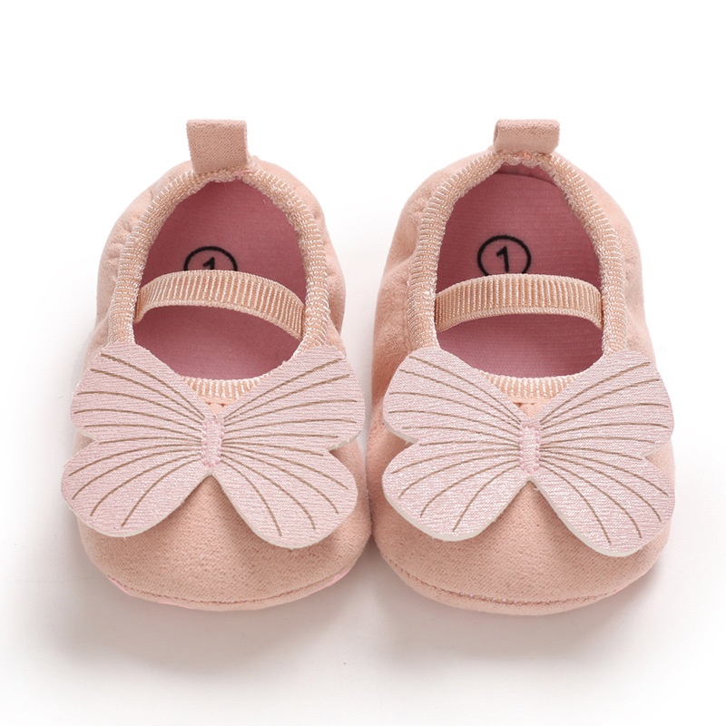 Sepatu Bayi Prewalker Perempuan Umur 0 - 12 Bulan Sepatu Flat Anak Bayi Perempuan Baby Prewaker Shoes Cewek Murah Umur 0 - 14 Bulan, umur 1 Tahun 0 - 6 Bulan Pink AK 02