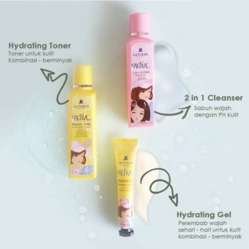 LA TULIPE 2 IN 1 CLEANSER (ACTIVE SERIES) / Latulipe Sabun Wajah Untuk Remaja