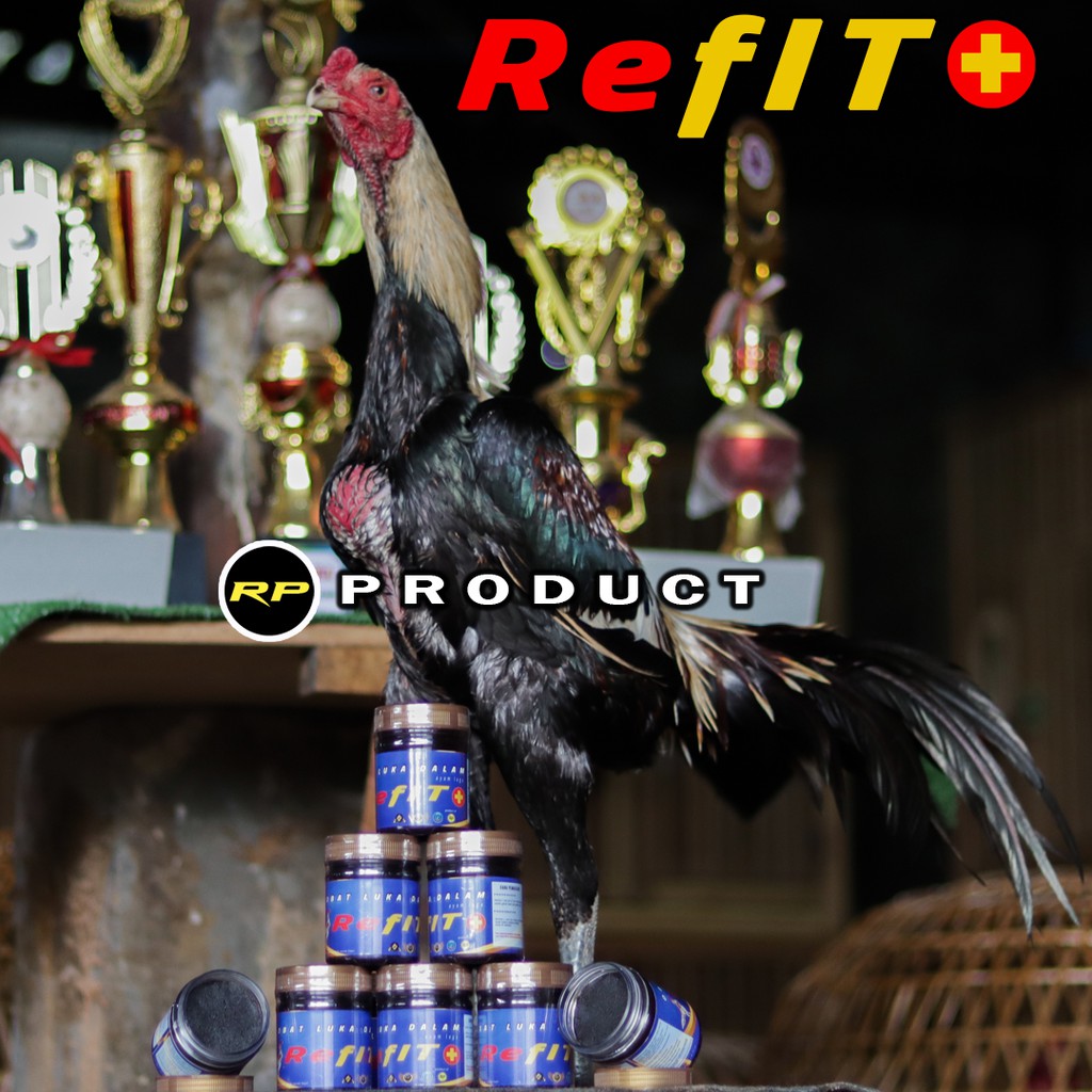 REFIT PLUS OBAT LUKA DALAM PALING AMPUH UNTUK AYAM LAGA