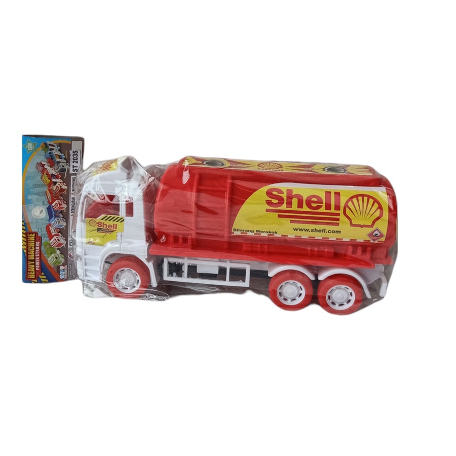 Mainan Anak laki-Laki Usia 3 4 5 6 Bulan 1 2 3 Tahun Mobilan Truk Mobil Tangki Truck Pertamina Shell