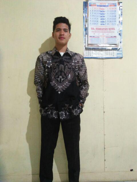 Babon Angrem Lawasan Kemeja Batik Pria Atasan Batik Baju Batik Pria Lengan Panjang By Florist