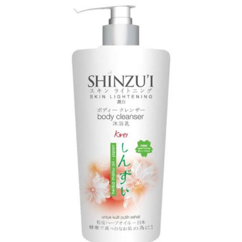 Shinzui Body Cleanser Botol Pump 500ML ( sabun cair Shinzui kirei Pump )