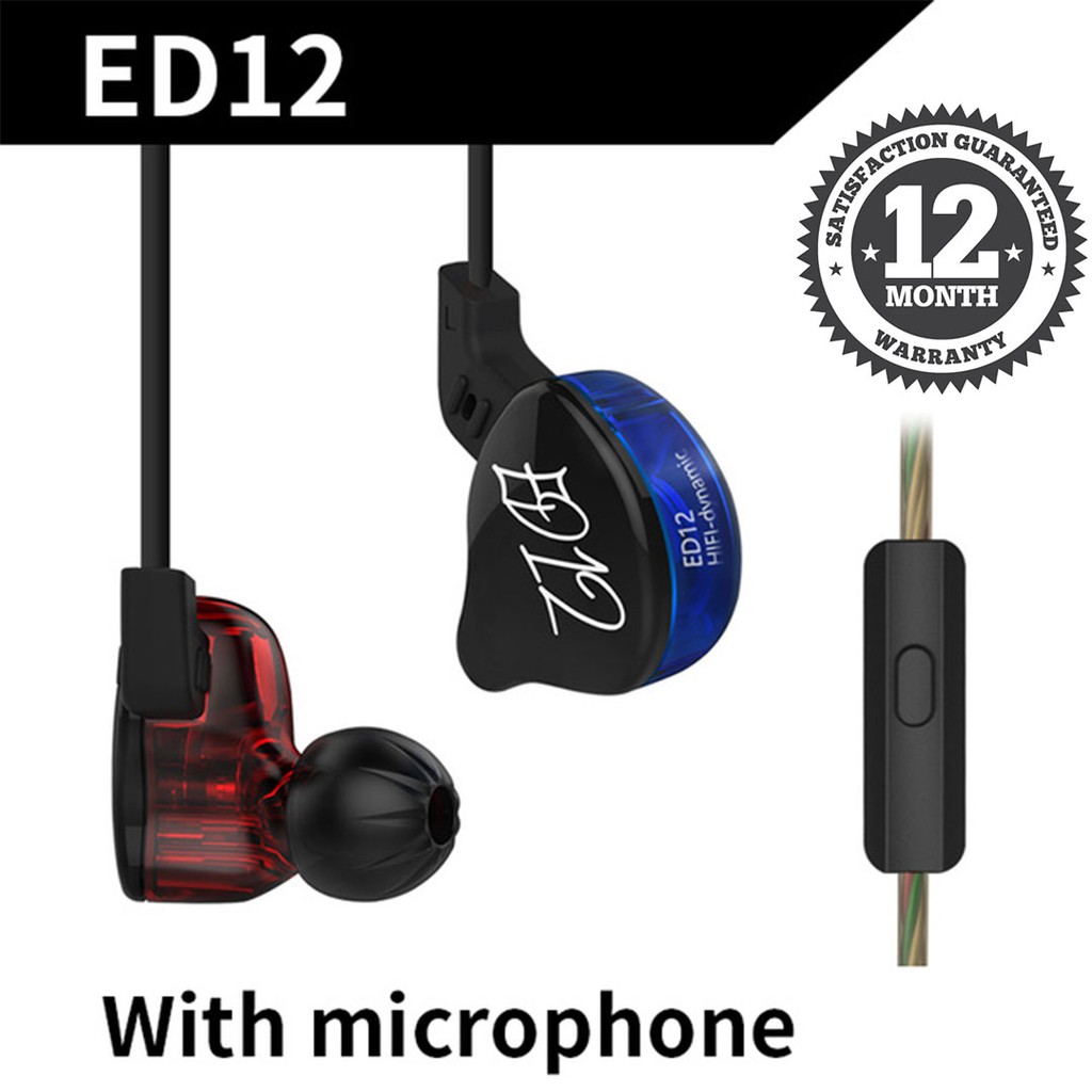 IEM Knowledge Zenith KZ - ED12 with Mic