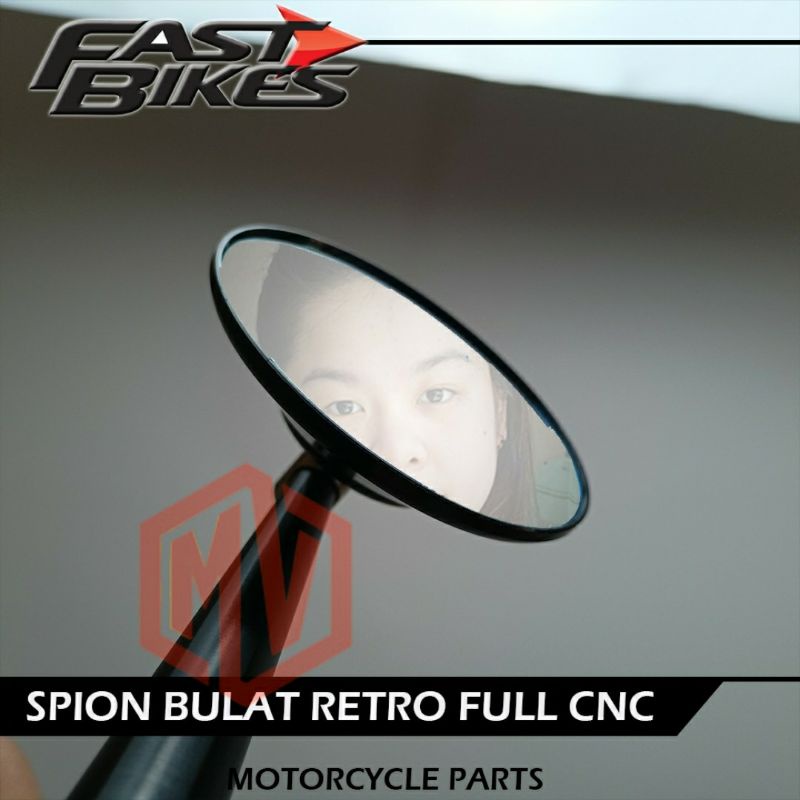 SPION RETRO SPION JOKOWI SPION MODEL SCOOPY FULL CNC COCOK UNTUK MOTOR  KLASIK RETRO