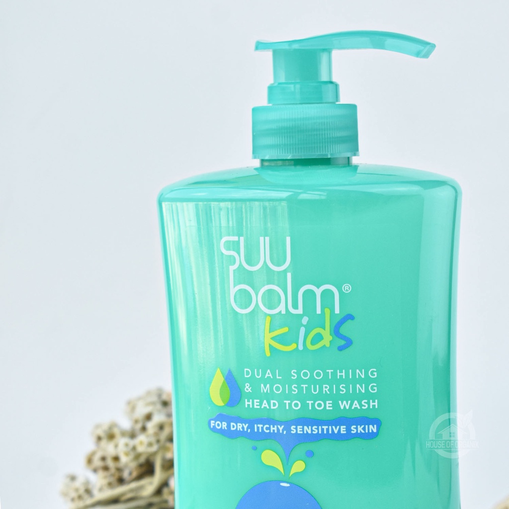 Suu Balm Body Wash Baby Kids Dry Itchy Sensitive 420 Ml