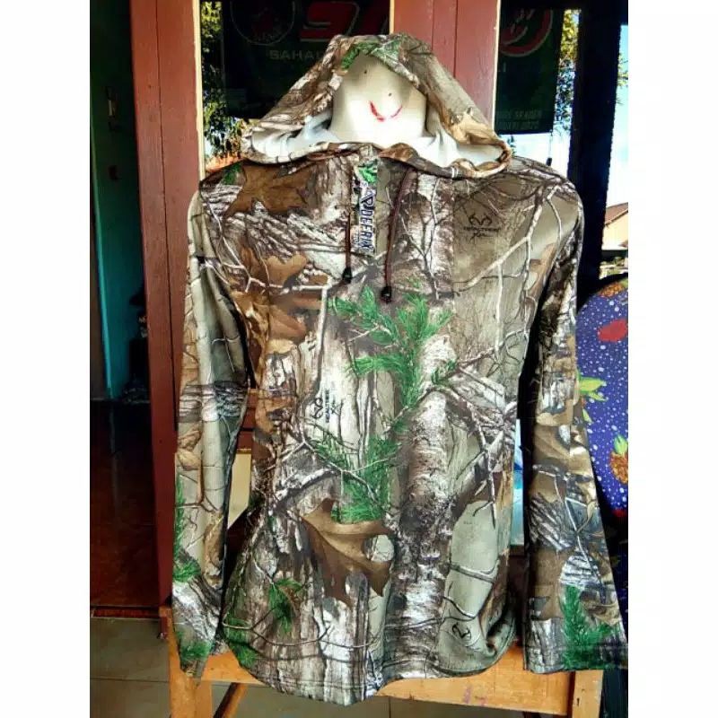 Kaos Camo Import Lengan Panjang