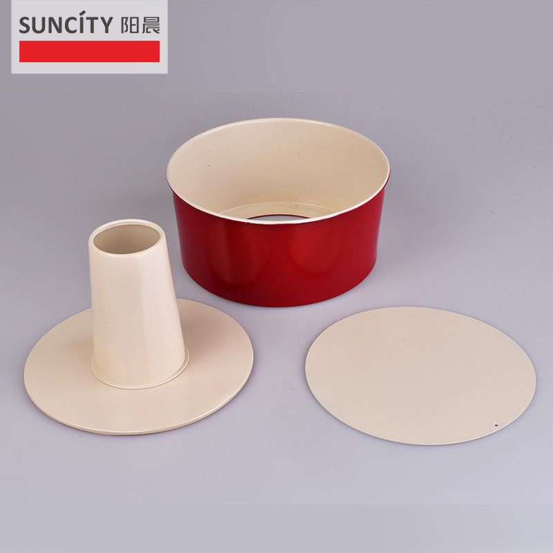 suncity 6 inch RED chiffon baking pan /loyang kue bongpas / loyang cheesecake