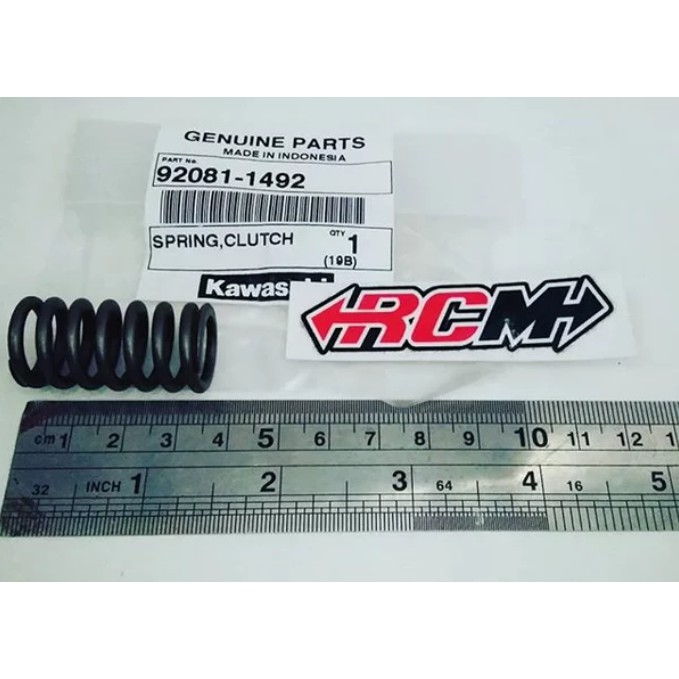 SPRING CLUTCH PER KOPLING NINJA 150 2 TAK 2T PNJNG 3.5 CM ORI ORIGINAL KAWASAKI KGP ASLI 92081-1492