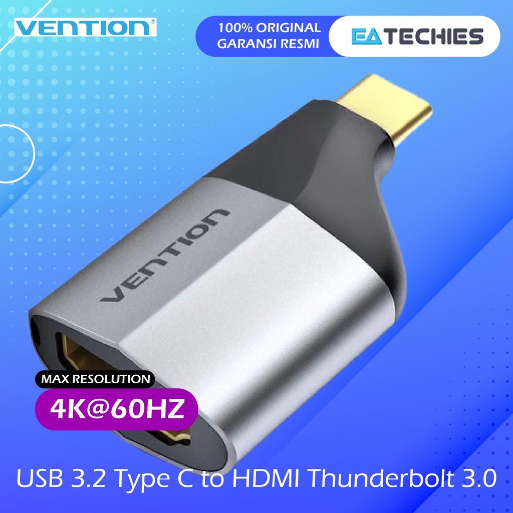 Vention Adapter Converter USB 3.1 Type C to HDMI - Tipe C ke HDMI TCA