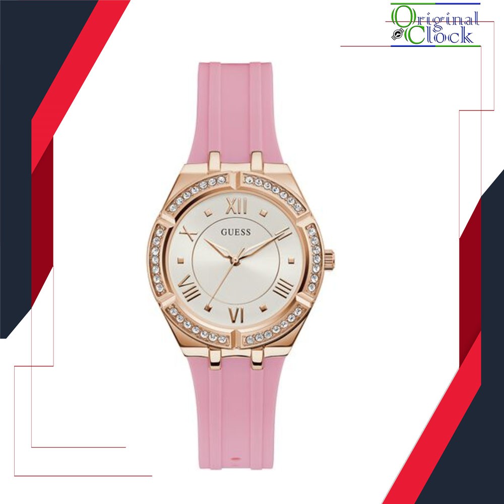 JAM TANGAN PRIA WANITA | RANTAI | KULIT | KARET | MURAH | WANITA [GU3SS GW0034L3] STRAP SILIKON SIZE