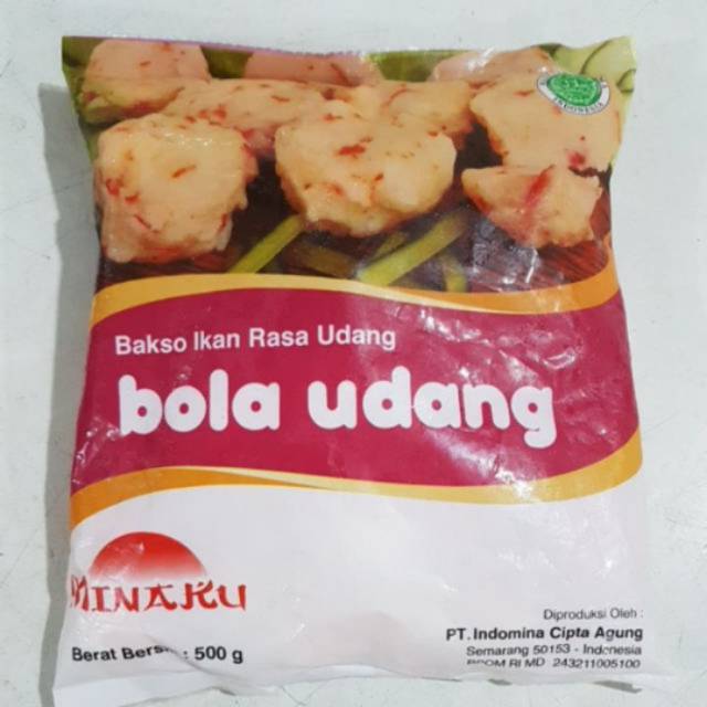 

Minaku bola udang 500gr