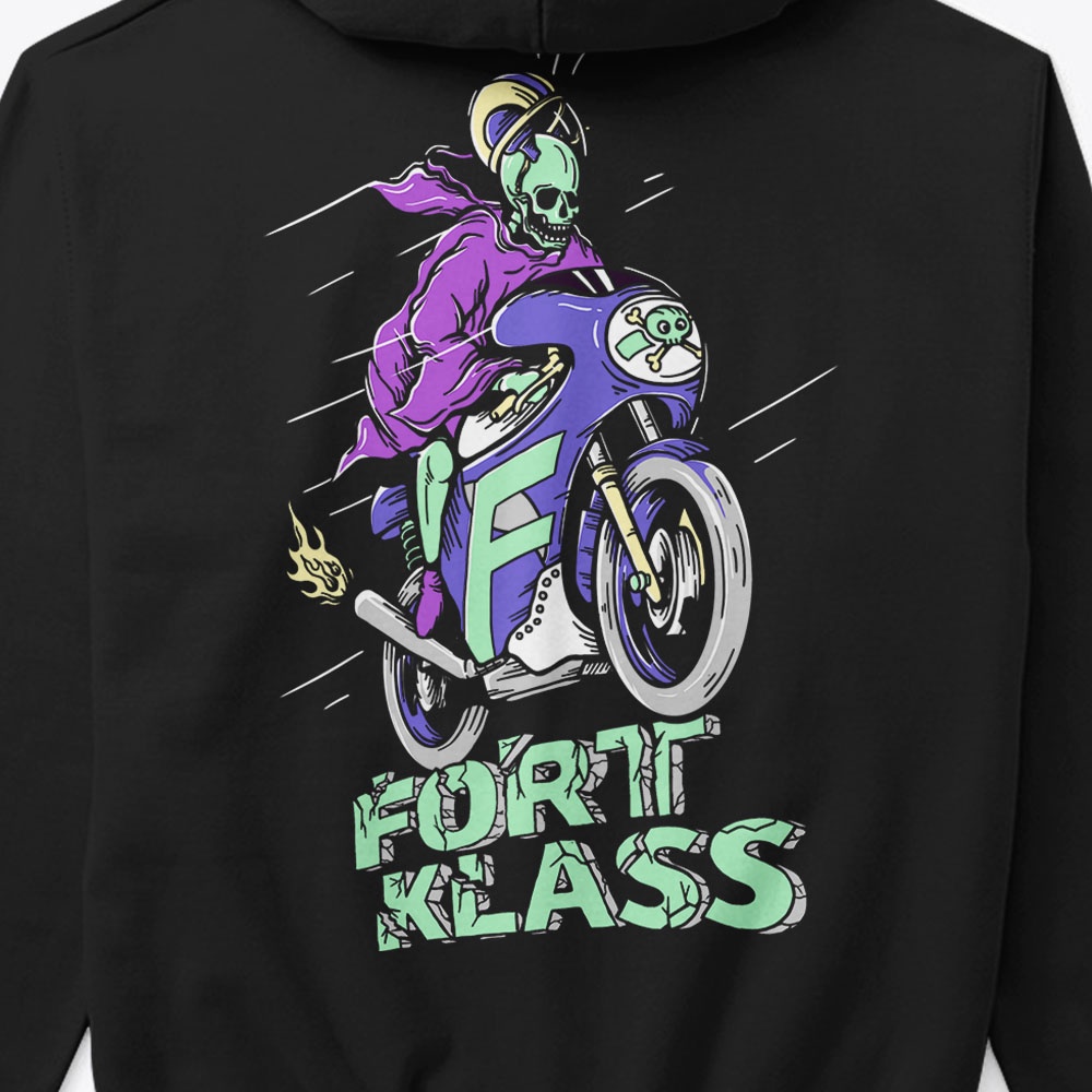 FORTGLASS Bike Hoodie Premium Pria Lengan Panjang / Sweatshirt unisex By Fortklass