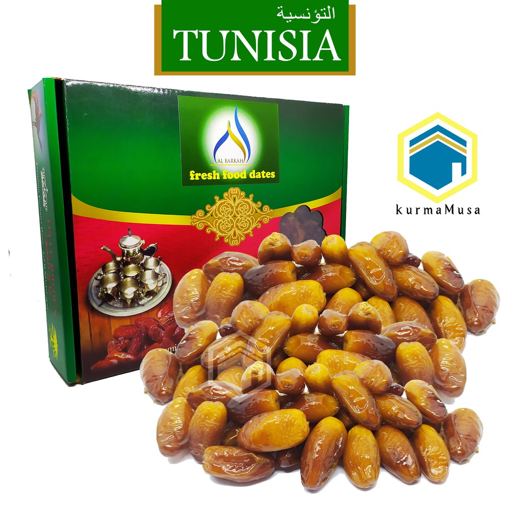 

Kurma Tunisia Tangkai Madu 1kg Super Premium