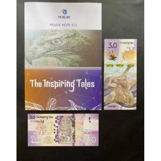 Uang Note.3.0 Peruri Asli