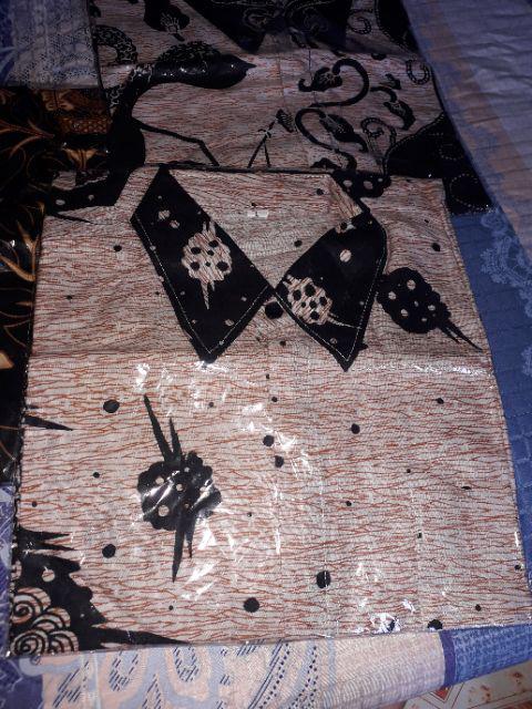 Baju Batik Pria Lengan Pendek Terbaru Elegan-kemeja Batik Seragam Kantor