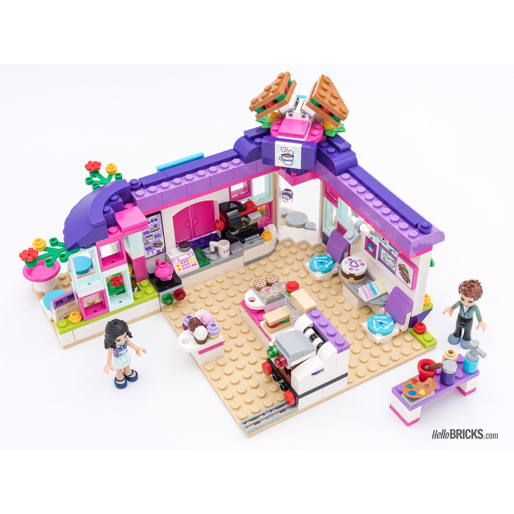 lego friends emma cafe