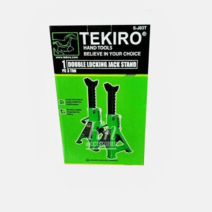 TEKIRO TAHANAN DONGKRAK MOBIL / JACK STAND 3 TON