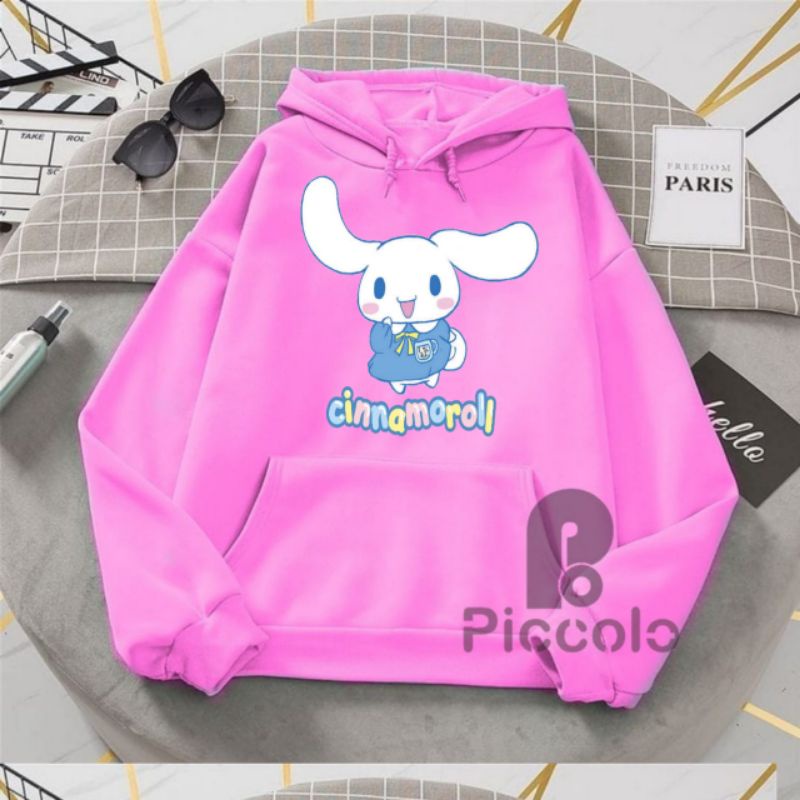 Jaket Hoodie Anak Perempuan Motif Cinnamoroll