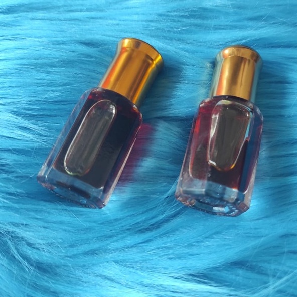 Minyak Kasturi Kijang /Cendana /Hajar Aswad 6ML 3 Botol Aroma Tahan Lama Berkualitas Import