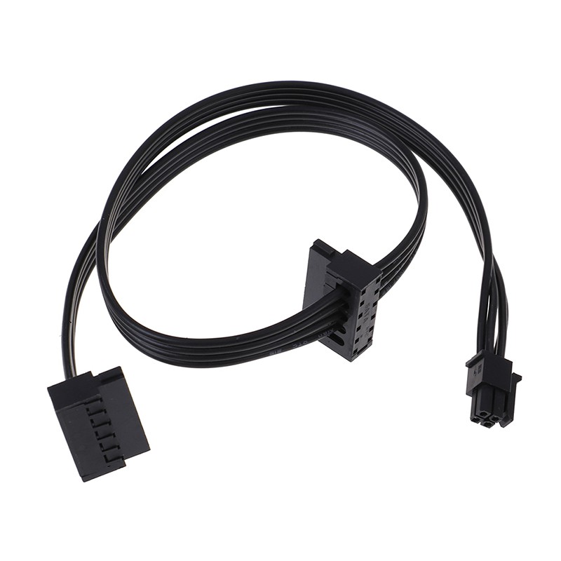 (Ele) 1pc 45cm Kabel Power Supply Mini 4 Pin Ke 2 Sata Ssd Untuk Lenovo M410 M610 M415