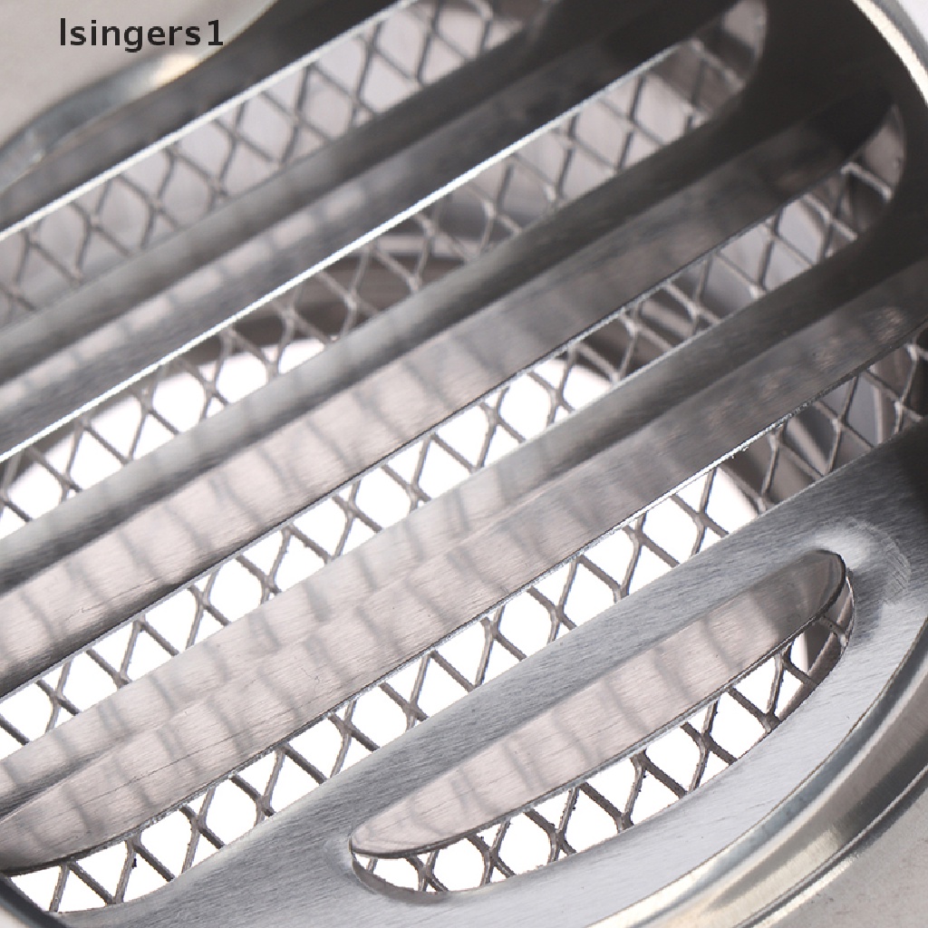 (lsingers1) Cover Ventilasi Udara Bahan Stainless Steel