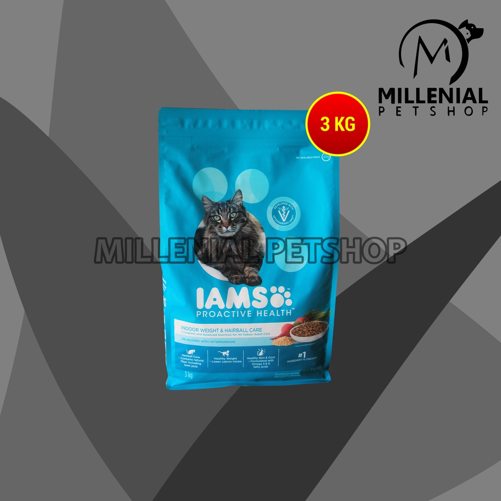 Makanan Kering Kucing IAMS Dry Cat Food Adult Proactive Health 3 KG