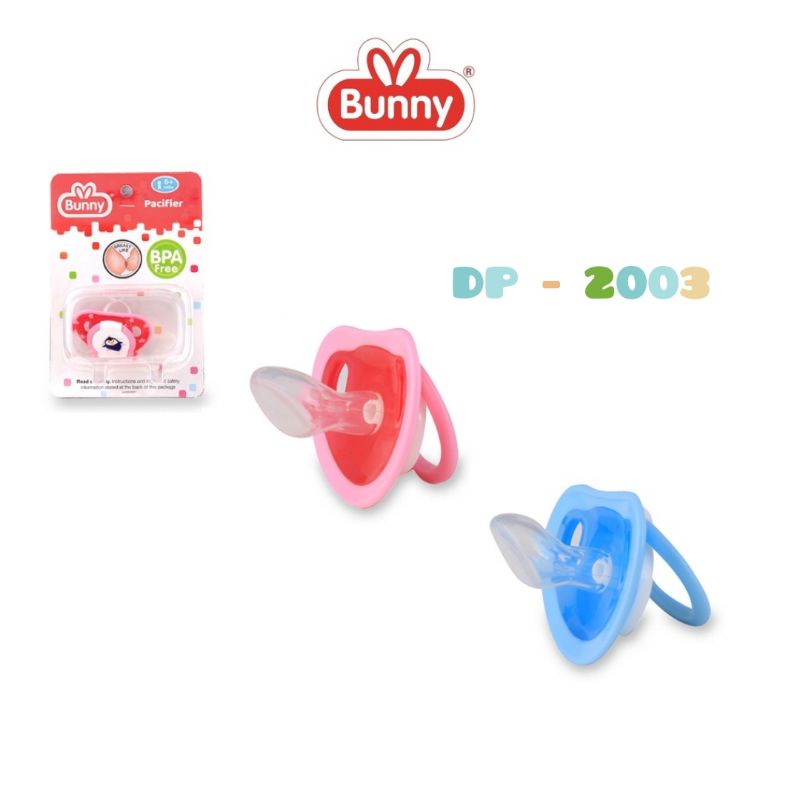 Empeng Anak Silikon DP 2003 - Empeng Silikon Orthodontic Pacifier Merek Lusty Bunny