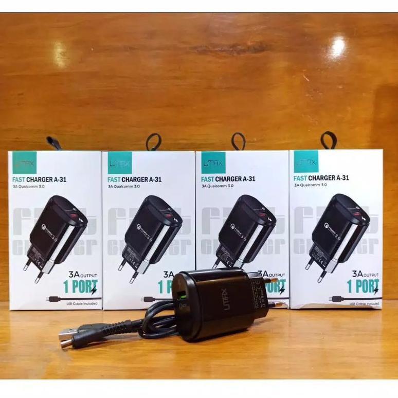 Charger UMAX A31 Charger UMAX Fast Charger A-31 3A Qualcomm 3.0 ‣ Mo31au22в
