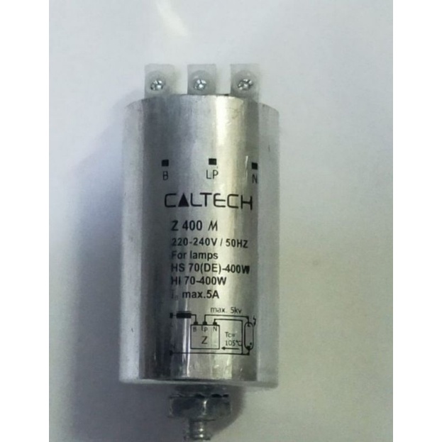 Caltech Electronic Ignitor Lampu Metal Halide / Kap Sorot Lamps - Tipe 70-400 Watt
