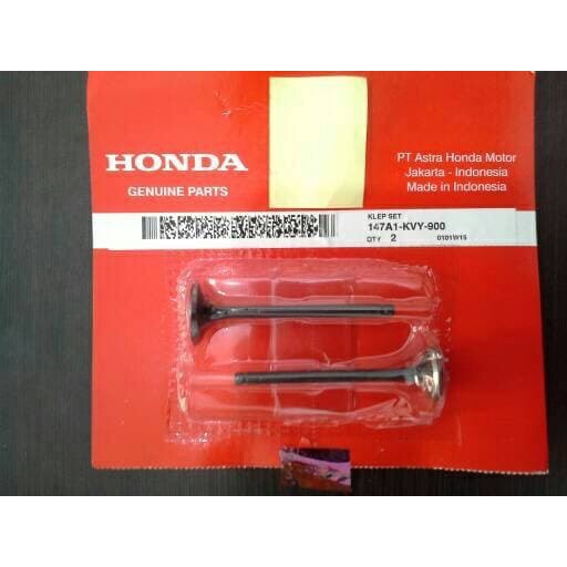 PAYUNG KLEP SET IN / EX API MINYAK HONDA BEAT / SCOOPY / SPACY ORI HGP