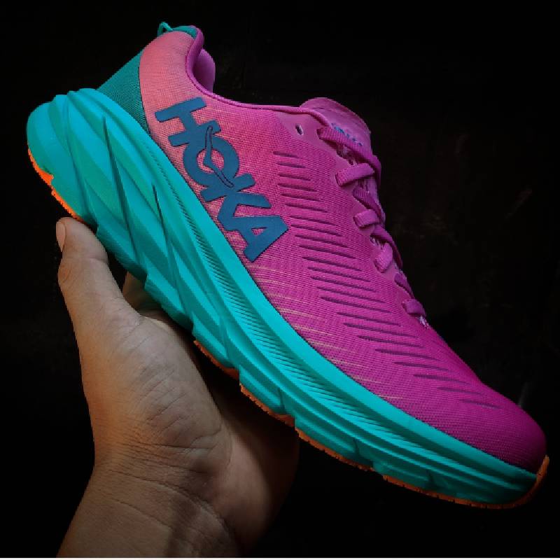 hoka womens pink