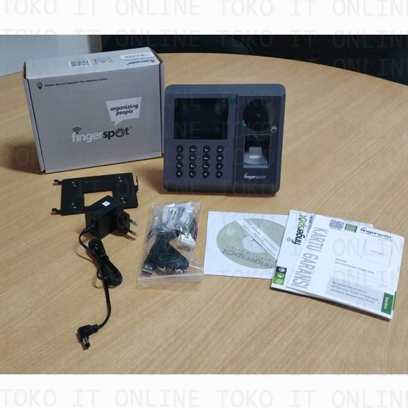 FINGERSPOT WDV-204BNC MESIN ABSENSI TELAPAK TANGAN DAN SIDIK JARI INTERFACE WIFI LAN USB FLASDISK