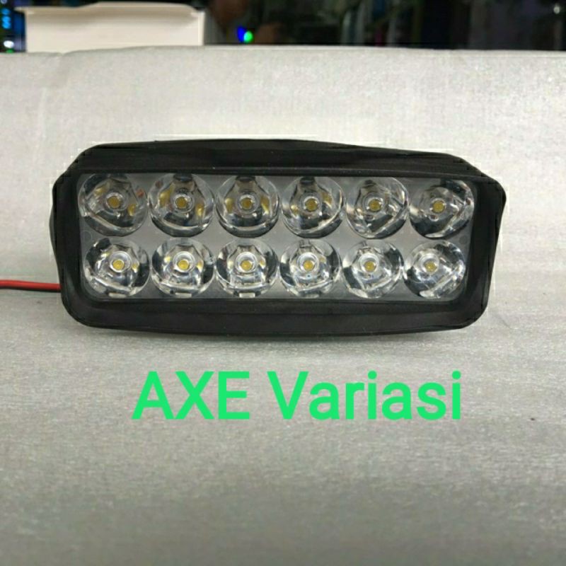 lampu led bar lampu tembak sorot 12 led 12 watt 12v