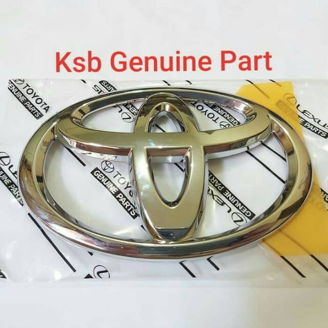 Emblem Logo Ganti Toyota Agya Depan Burung Garuda Original Ori Asli