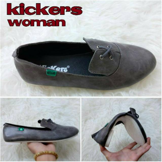 Sepatu Wanita Slop Tali Kickers Cewek Murah Santai