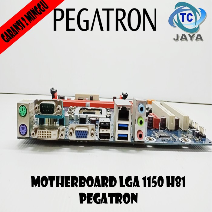 PAKET Mobo LGA 1150 H81 Plus Processor G1850 - PEGATRON FREE KABEL