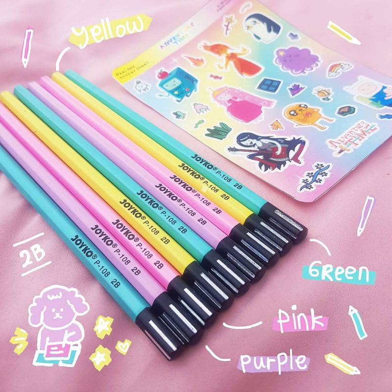 

Pastel Pencil - Pensil Warna Pelangi