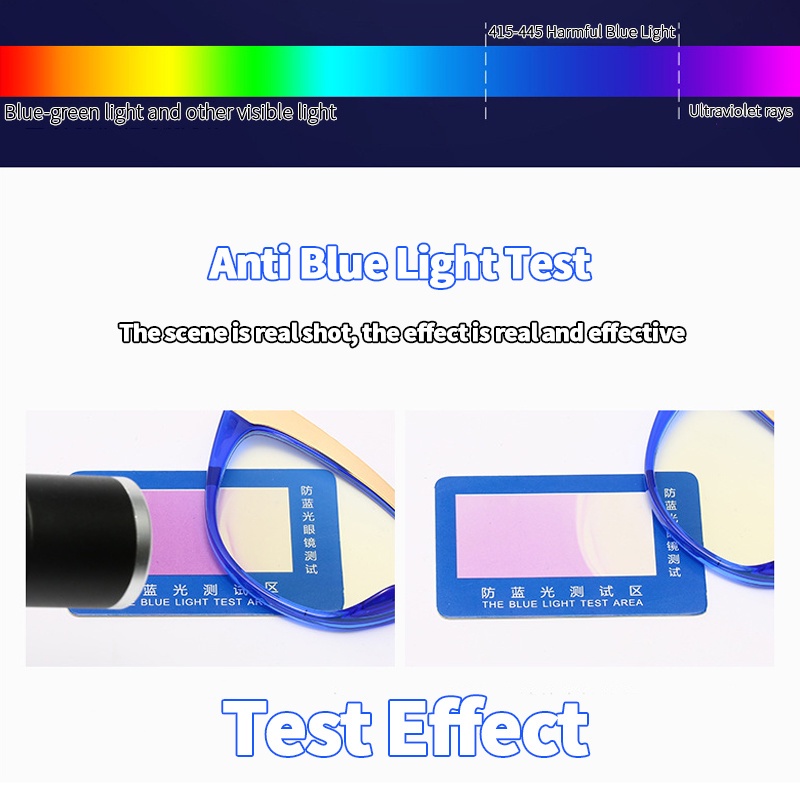 【Replaceable lenses】COD (AIMURUSI) Desain Merek Barat Retro Cat Eye Kacamata Bingkai Wanita/kacamata anti cahaya biru / sinar-4