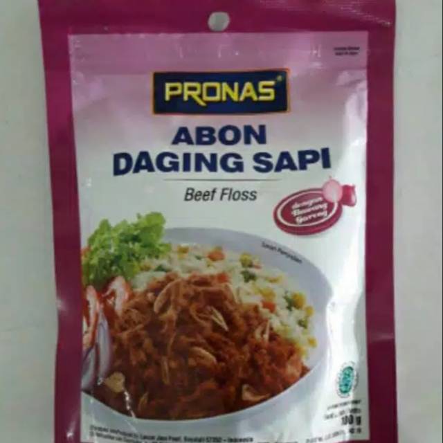 

Pronas Abon Daging Sapi 100 Gram