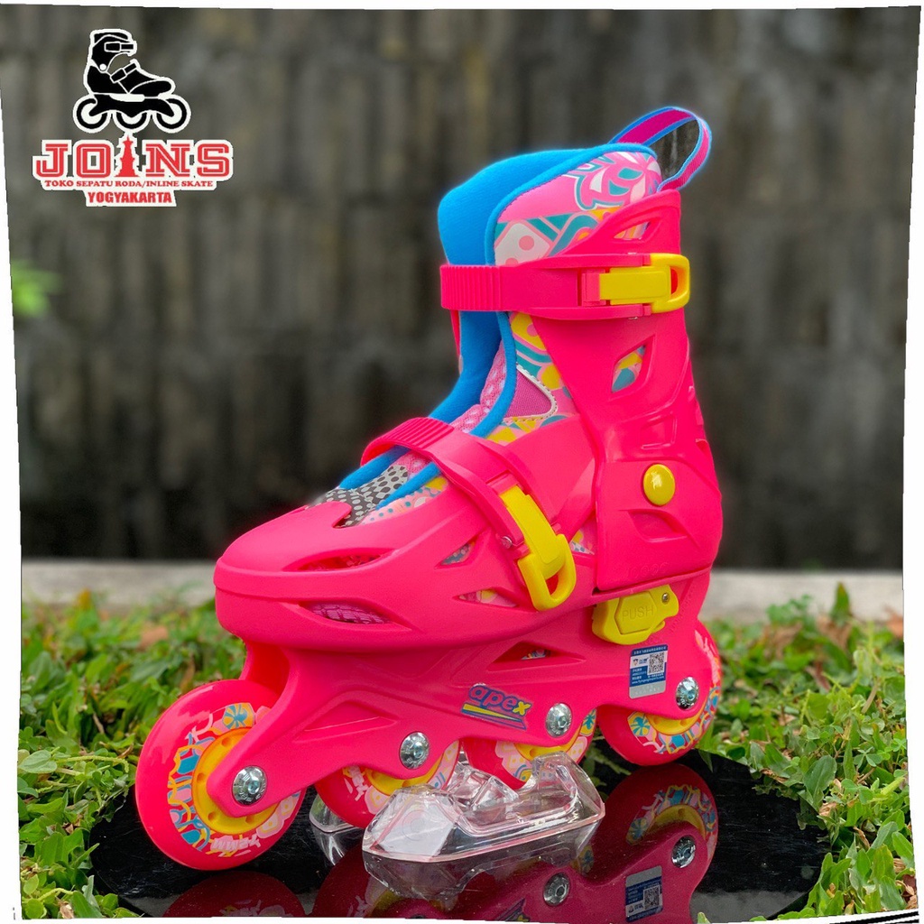 Sepatu Roda Inline Skate Flying Eagle Apex Pink