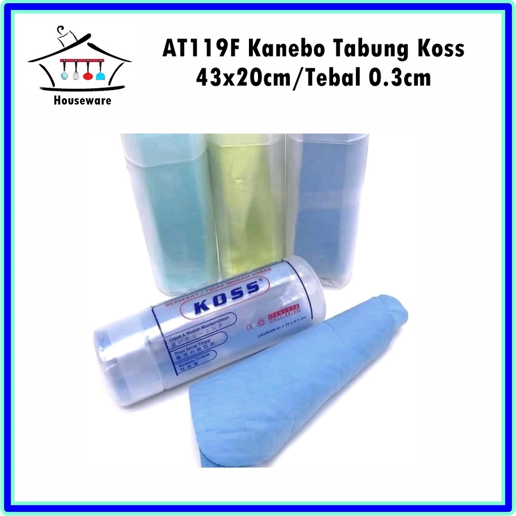 Kanebo Plas Chamois/Kain Lap Serat Sintetis Polos/Refill