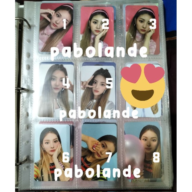 LIGHTSUM PC PHOTOCARD SANGAH CHOWON HINA JUHYEON HUIYEON JIAN