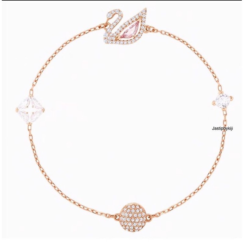 SWAROVSKI SWAN BRACELET ORIGINAL GELANG + SURAT