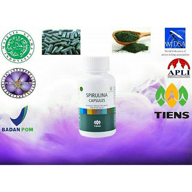 SPIRULINA ECER DARI TIENS SYARIAH