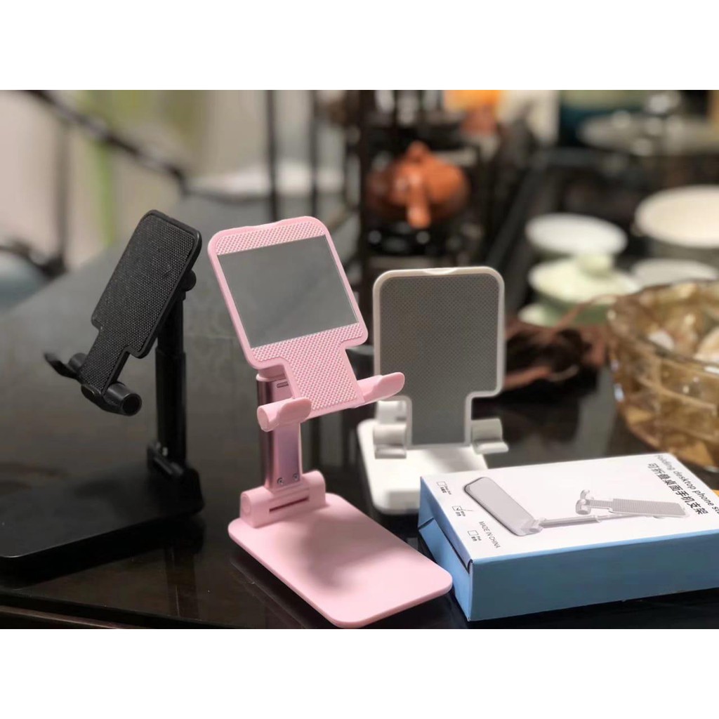 Folding Desktop Phone and Tablet Stand Lipat