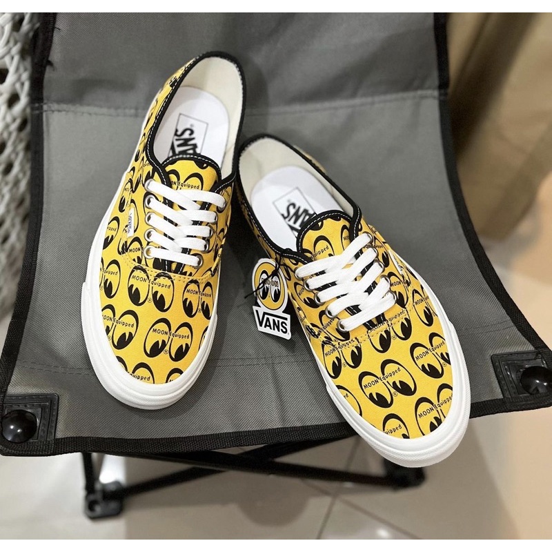 VANS X MOON EYES 44dx anaheim factory white and yellow