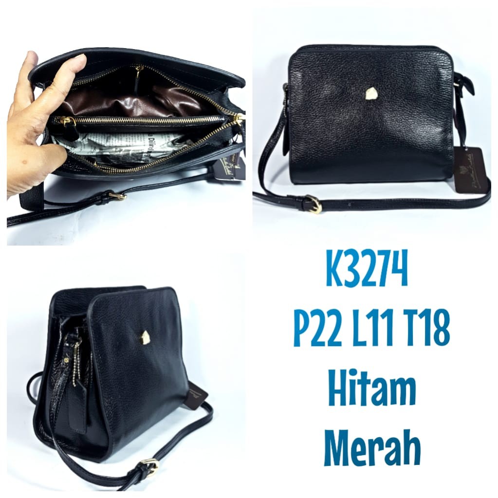 Tas Papillon Original K3274 Hitam