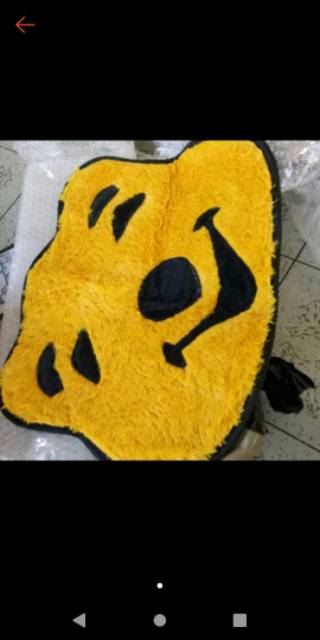 Keset Kaki Bahan Rasfur Motif Karakter