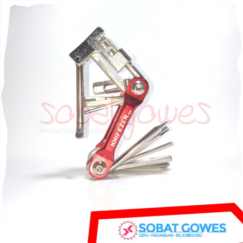 TOOLKIT SEPEDA 1 Set Kunci L Obeng dan Pemutus Rantai Sepeda Alat Sepeda Lipat