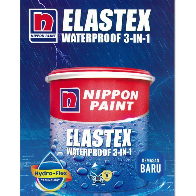 Cat Elastex Waterproof 20 Kg Nippon Paint Ready Mix Original